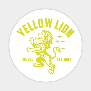 V Force Yellow Lion Crest Magnet